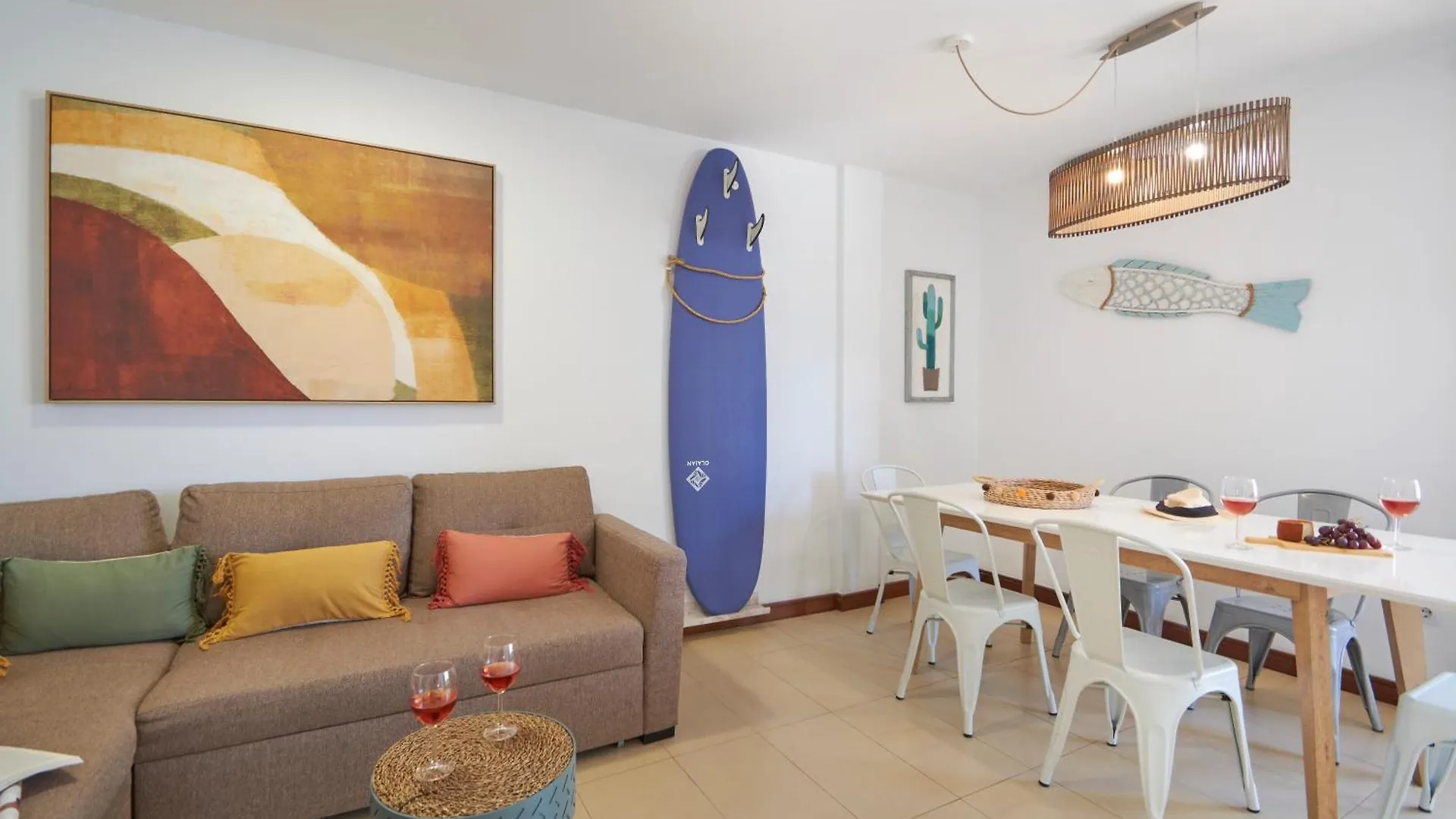 Calero Surfin - Shared Pool, 10 Minutes Walking To Harbour Apartment Puerto Calero Spain